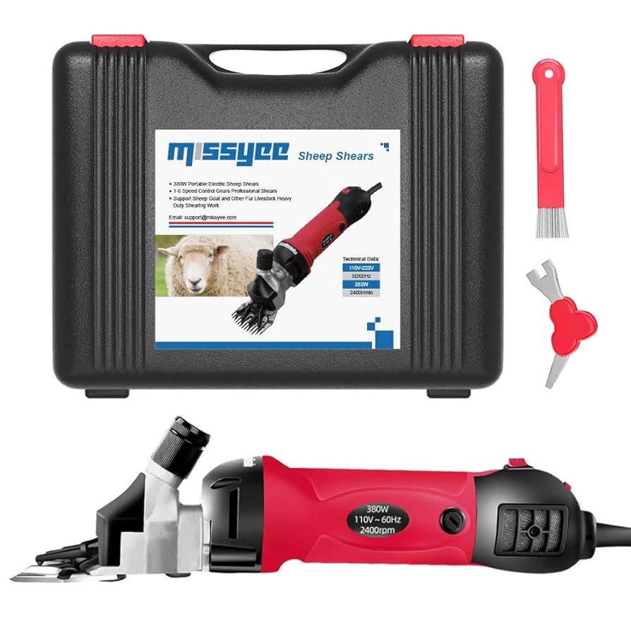 Amazon.com : missyee Sheep Shears, Sheep Clippers Electric